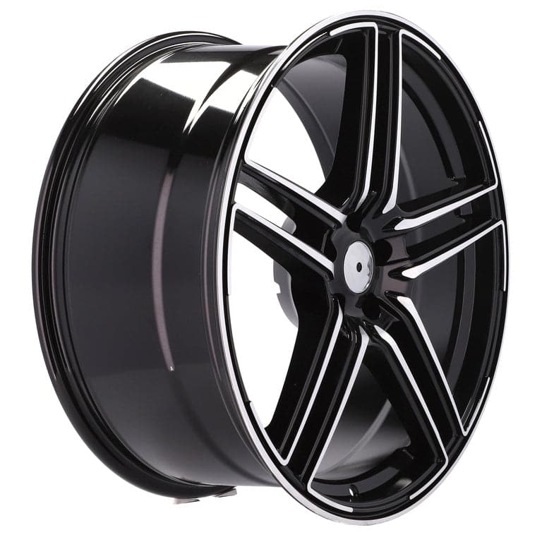 Racingline B1152 21x9.5 5x112 ET31 Black Polished Audi - Wheelsup.sk