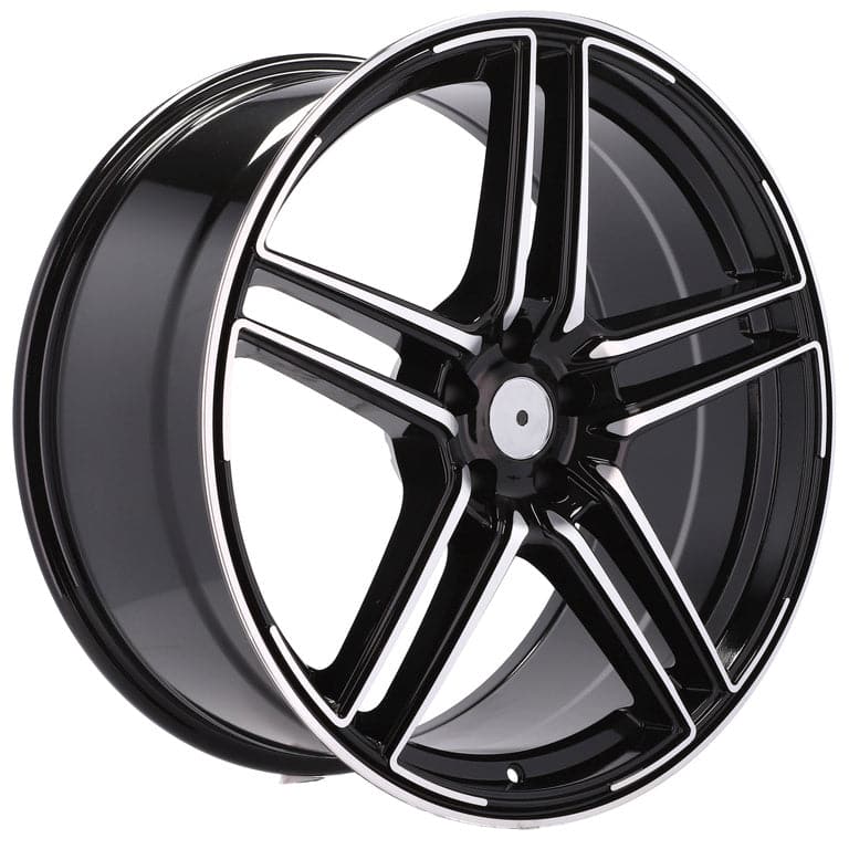 Racingline B1152 21x9.5 5x112 ET31 Black Polished Audi - Wheelsup.sk