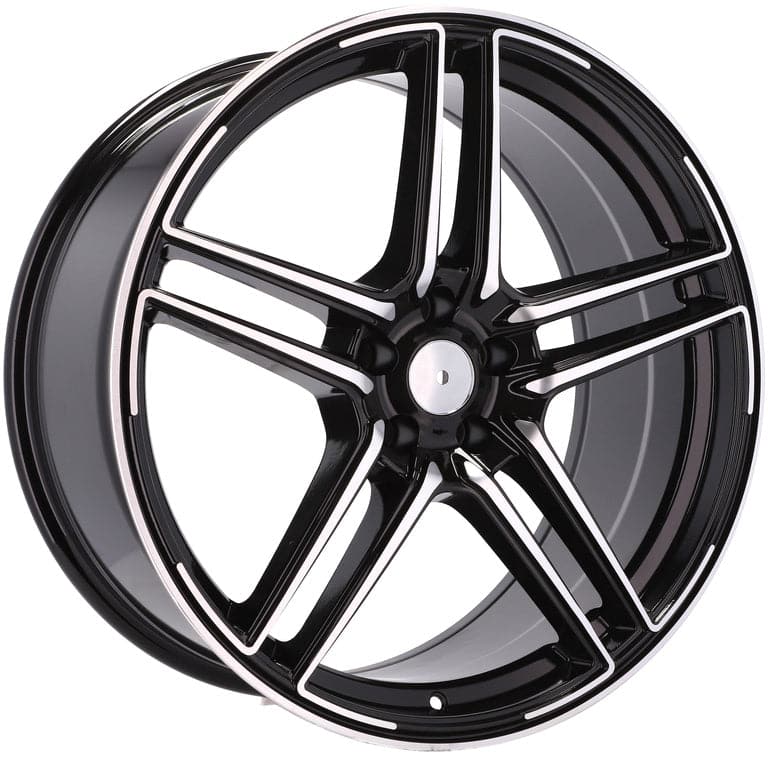 Racingline B1152 21x9.5 5x112 ET31 Black Polished Audi - Wheelsup.sk