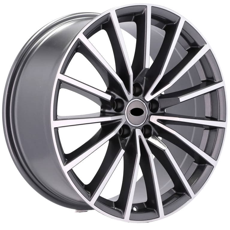 Racingline B5246 18x8 5x112 ET35 Grey Polished Audi - Wheelsup.sk