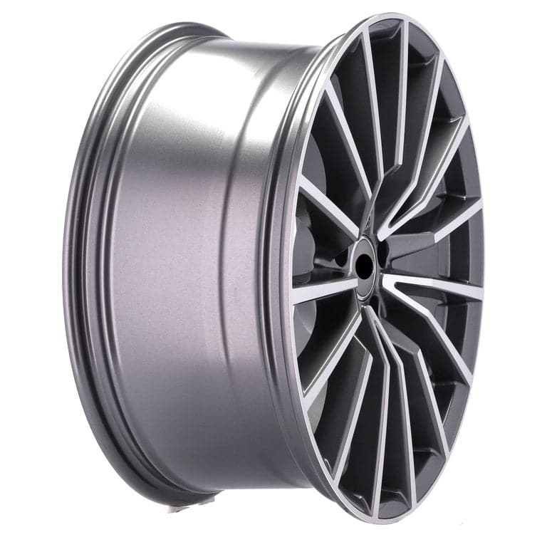 Racingline B5246 18x8 5x112 ET35 Grey Polished Audi - Wheelsup.sk
