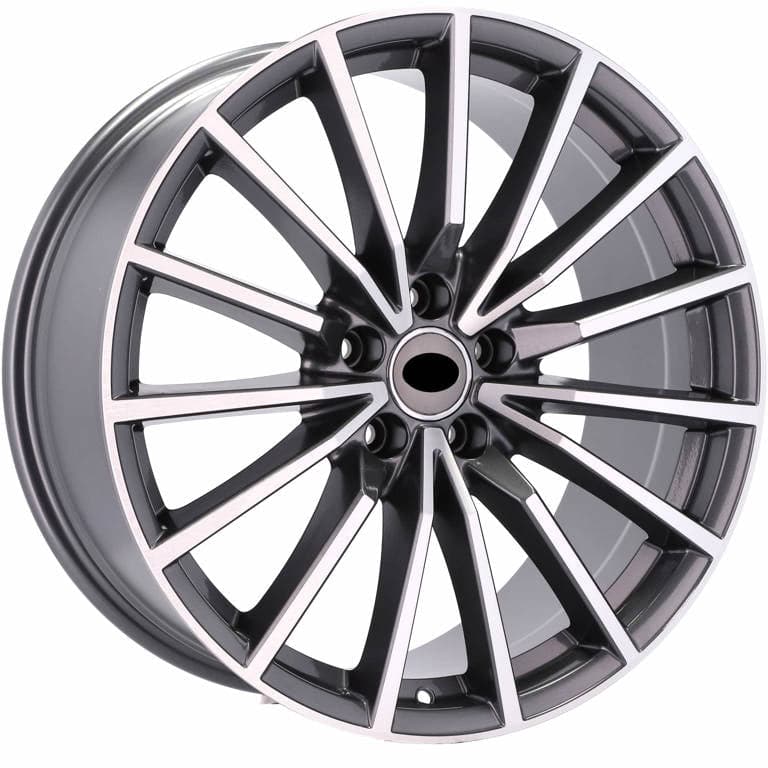 Racingline B5246 18x8 5x112 ET35 Grey Polished Audi - Wheelsup.sk