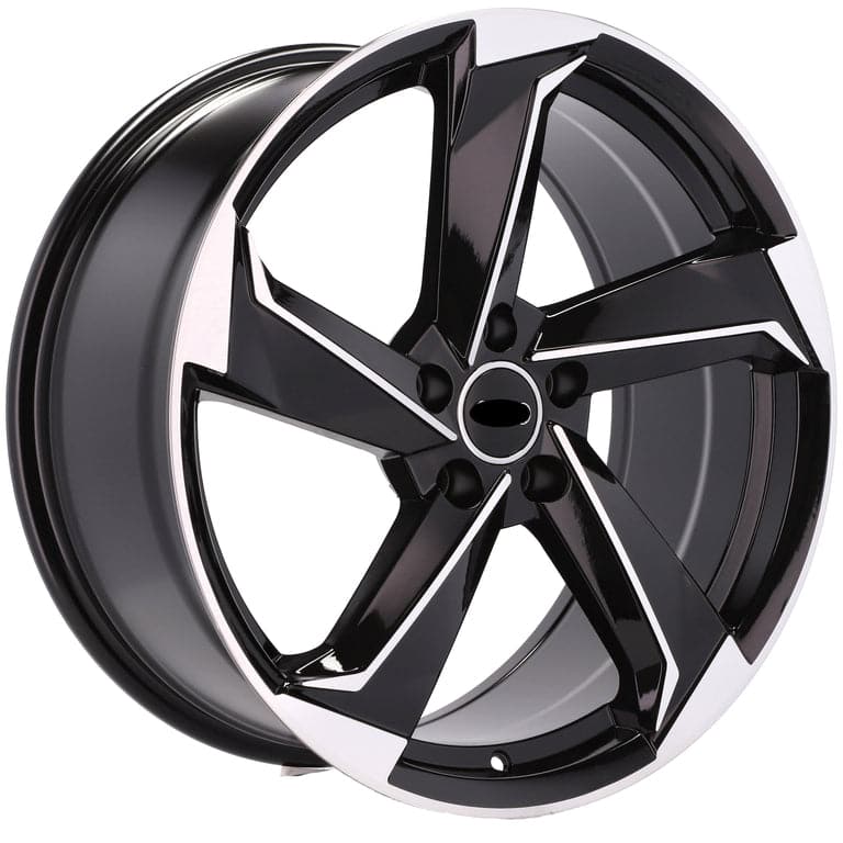 Racingline B5185 18x8 5x112 ET35 Black Polished Audi - Wheelsup.sk