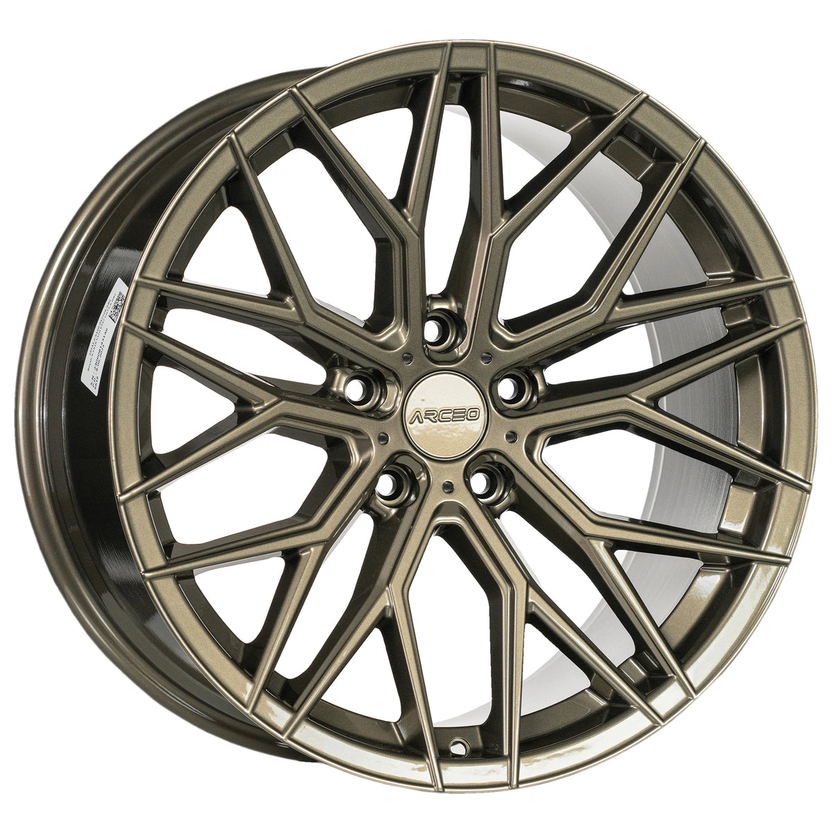 Alu kola Arceo VALENCIA 8x18 5x120 ET33 Glossy Bronze | Wheelsup.cz
