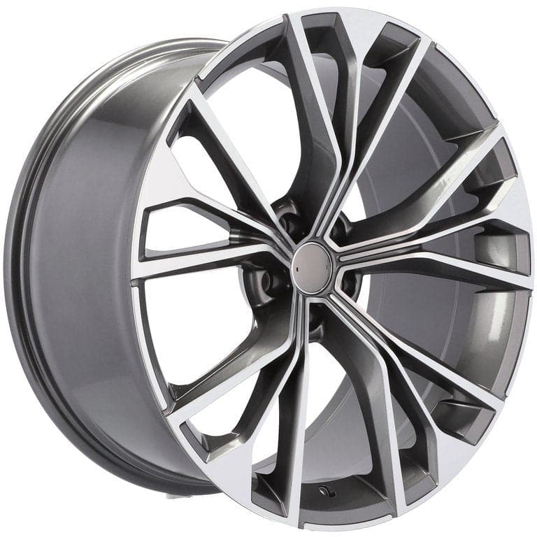 Racingline B1624 21x10 5x112 ET20 Grey Polished Audi - Wheelsup.sk