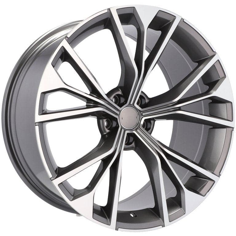 Racingline B1624 21x10 5x112 ET20 Grey Polished Audi - Wheelsup.sk