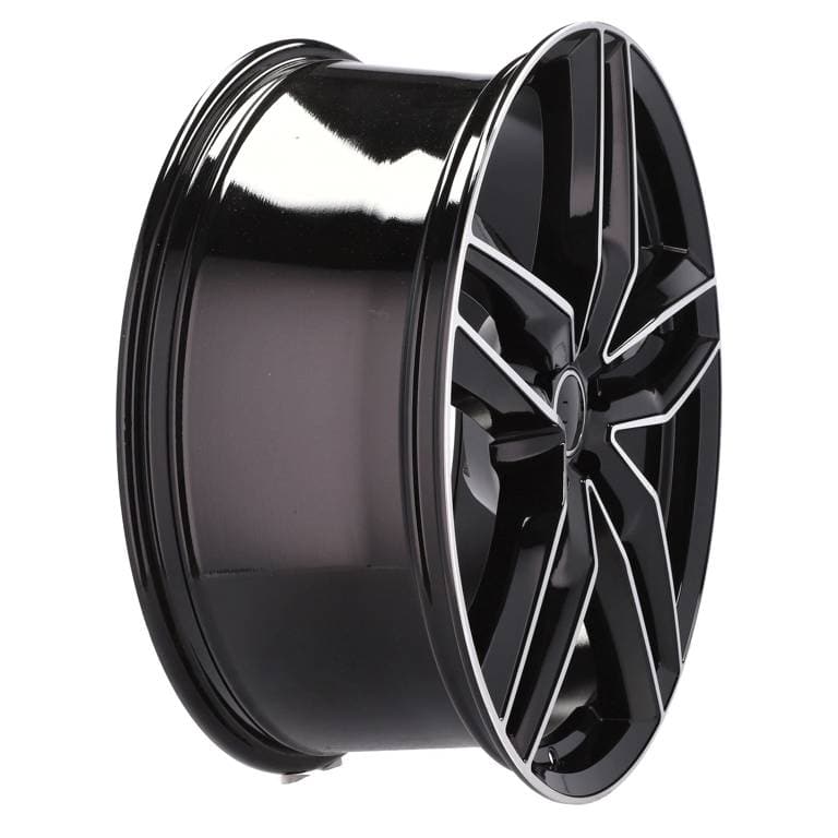 Racingline BK690 16x7 5x100 ET34 Black Polished Audi - Wheelsup.sk
