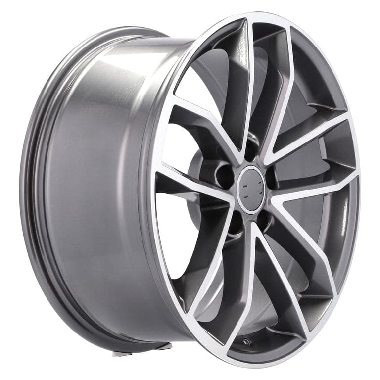 Racingline B5232 18x8.5 5x112 ET30 Grey Polished & Powder Coating Audi - Wheelsup.sk
