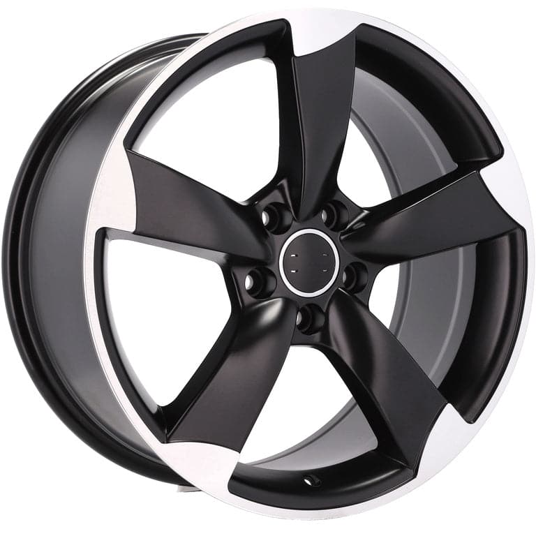 Racingline BK217 19x8.5 5x112 ET30 Black Polished Audi - Wheelsup.sk