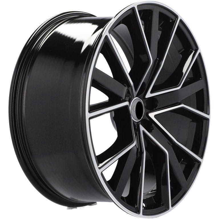 Racingline B5131 21x9 5x112 ET30 Black Polished Audi - Wheelsup.sk