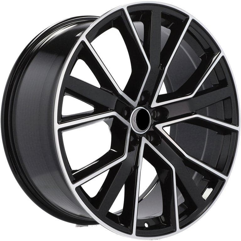 Racingline B5131 21x9 5x112 ET30 Black Polished Audi - Wheelsup.sk