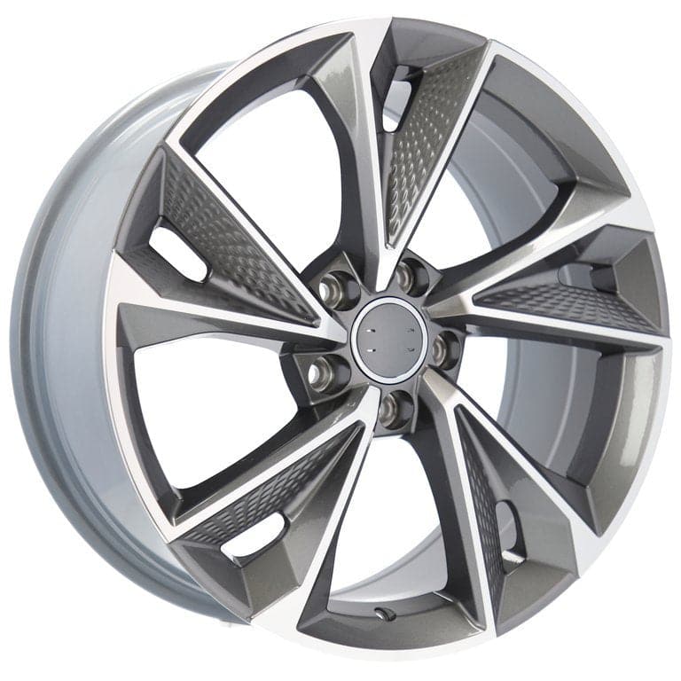 Racingline B1566 21x9 5x112 ET31 Grey Polished Audi - Wheelsup.sk