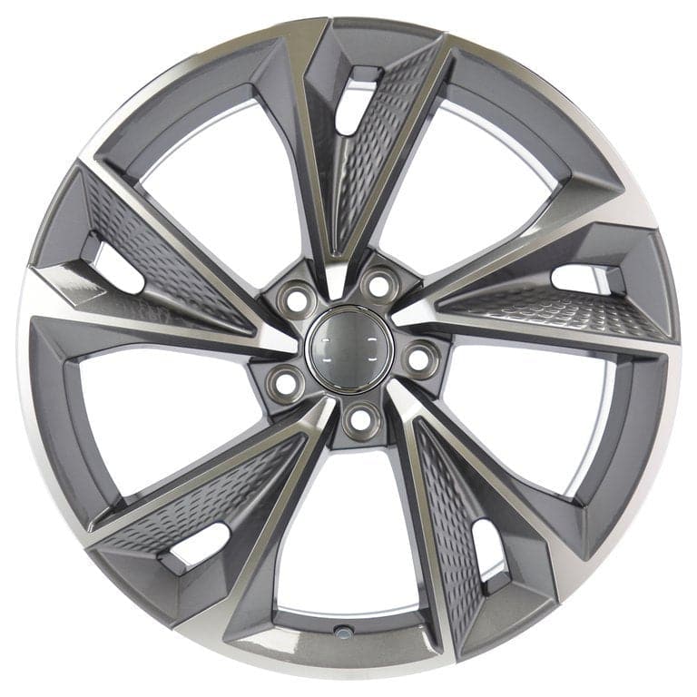 Racingline B1566 21x9 5x112 ET31 Grey Polished Audi - Wheelsup.sk