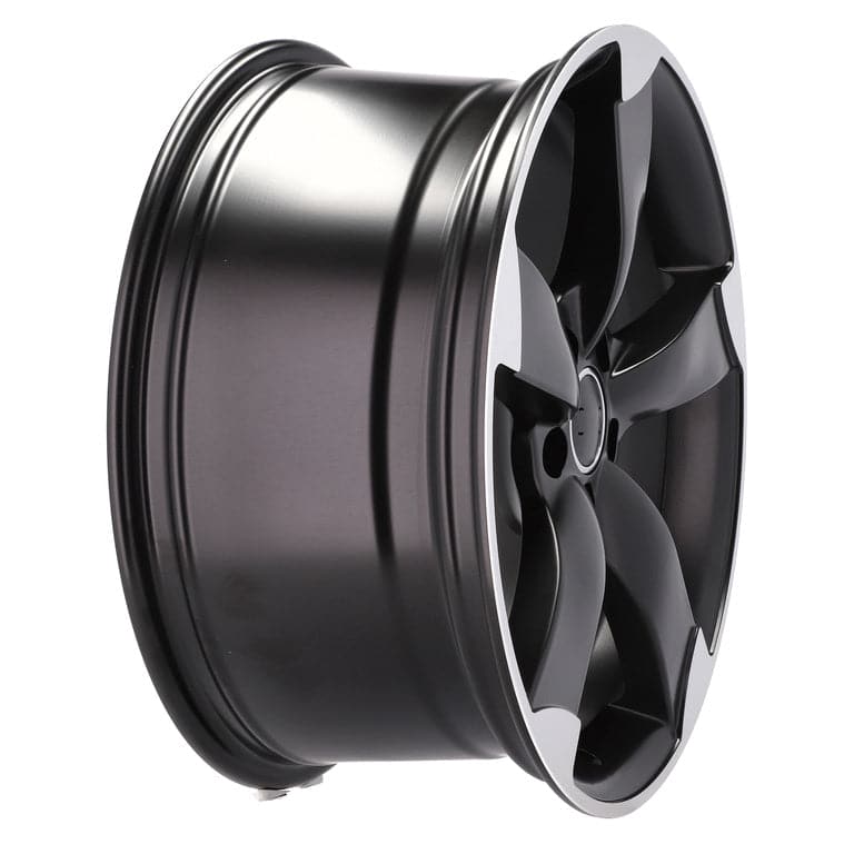 Racingline BK217 18x8.5 5x112 ET35 Black Polished Half Matt Audi - Wheelsup.sk