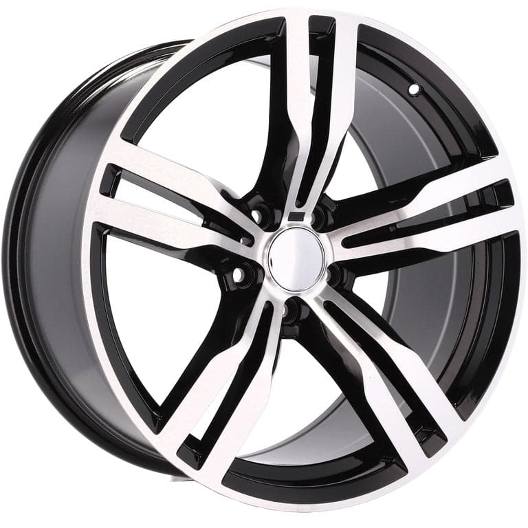 Racingline B5327 19x8.5 5x112 ET25 Black Polished BMW - Wheelsup.sk
