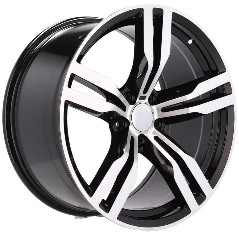 Racingline B5327 19x9.5 5x112 ET39 Black Polished BMW - Wheelsup.sk