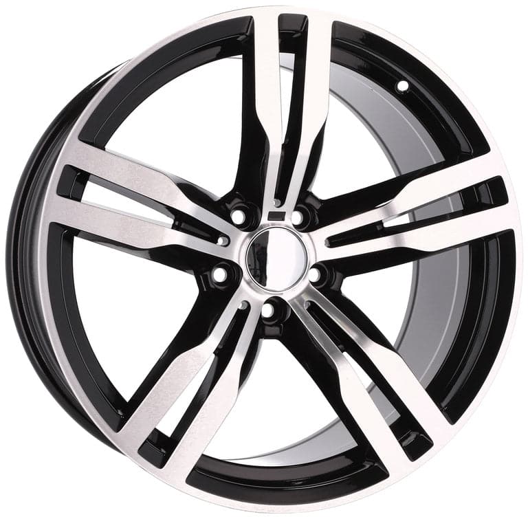 Racingline B5327 19x9.5 5x112 ET39 Black Polished BMW - Wheelsup.sk