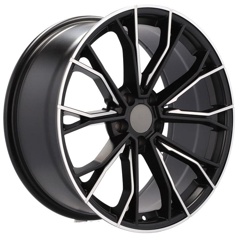 Racingline A5385 20x8.5 5x112 ET25 Black Half Matt BMW - Wheelsup.sk