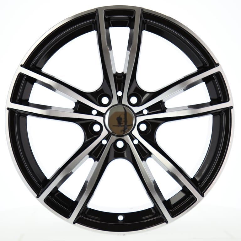 Racingline A5588 18x8 5x112 ET27 Black Polished BMW - Wheelsup.sk