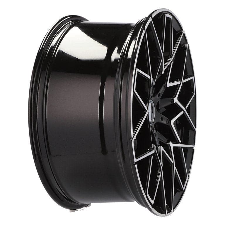Racingline A1344 20x8.5 5x120 ET25 Black Polished & Powder Coating BMW - Wheelsup.sk