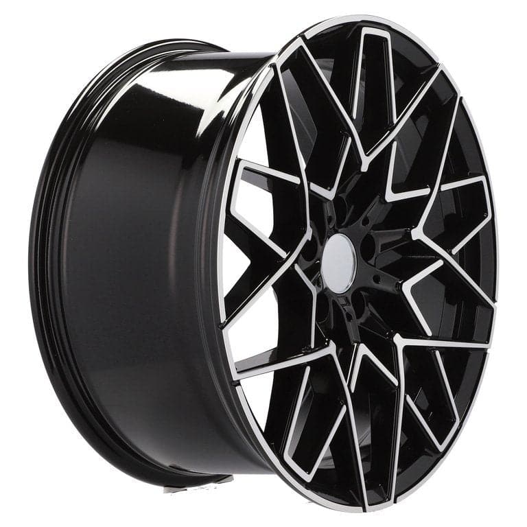 Racingline A1344 20x8.5 5x120 ET25 Black Polished & Powder Coating BMW - Wheelsup.sk