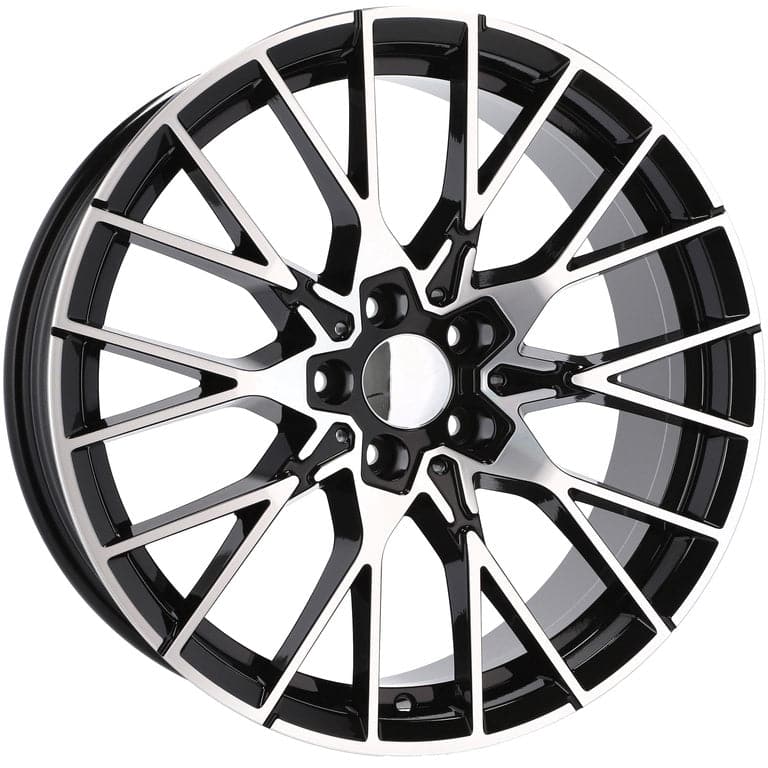 Racingline A5479 20x10 5x120 ET40 Black Polished & Powder Coating BMW - Wheelsup.sk