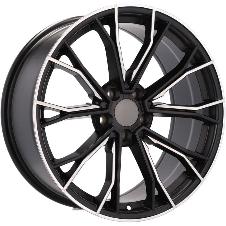 Racingline A5385 20x10 5x112 ET40 Black Half Matt BMW - Wheelsup.sk