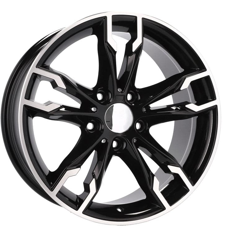 Racingline B1257 18x8 5x112 ET27 Black Polished BMW - Wheelsup.sk