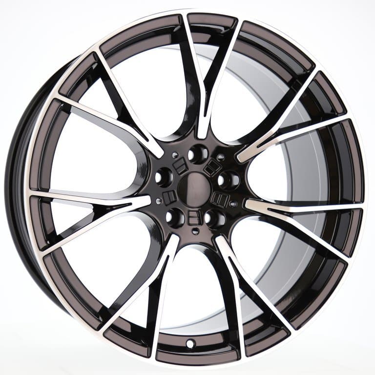Racingline B1617 19x8.5 5x112 ET26 Black Polished BMW - Wheelsup.sk
