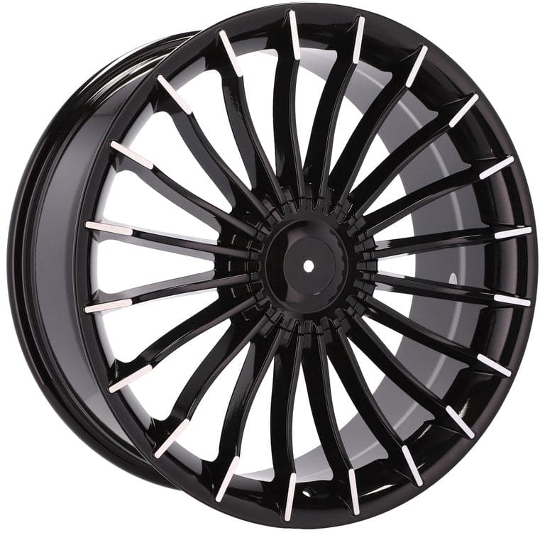 Racingline BK273 21x10 10x112 ET41 Black Polished BMW - Wheelsup.sk