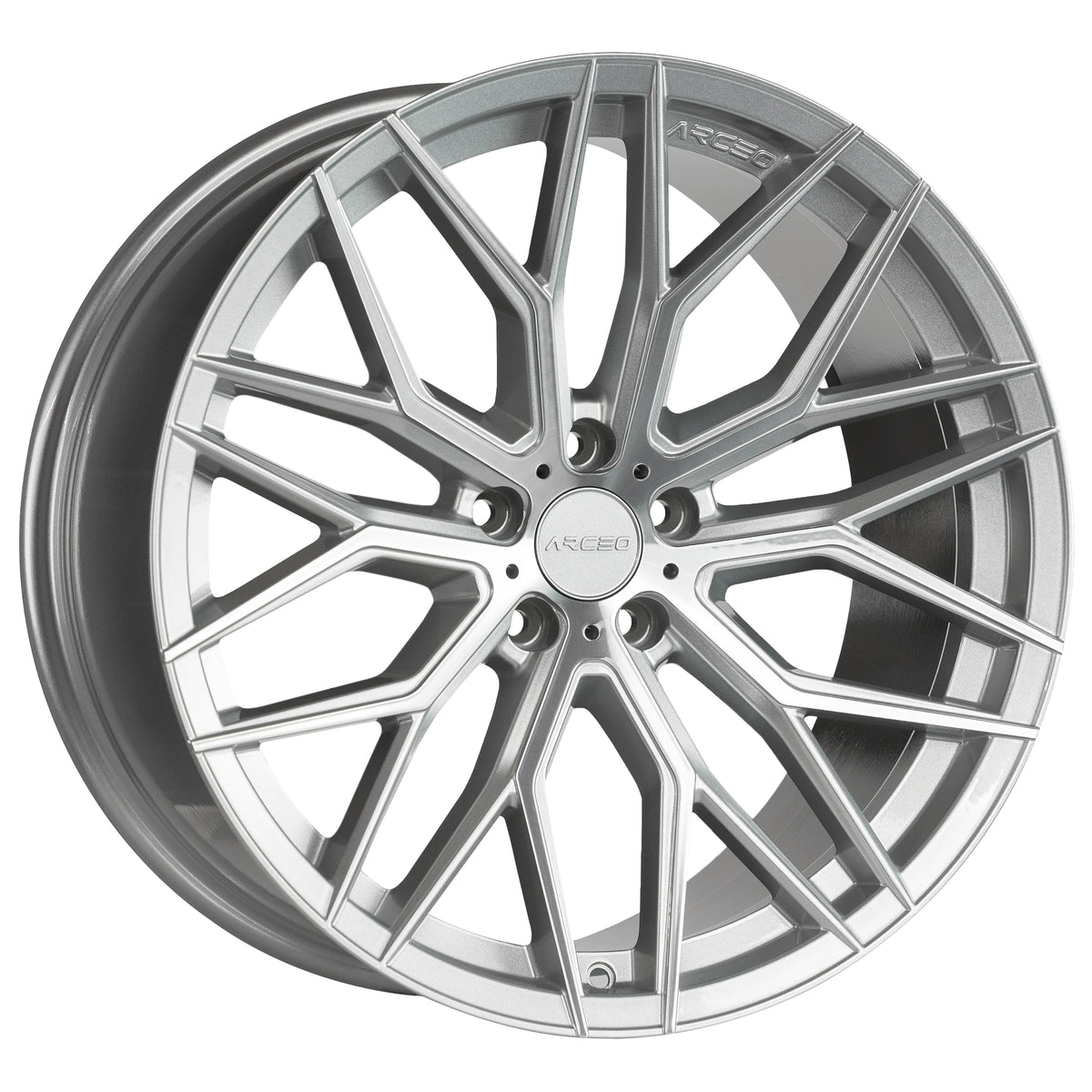 Alu kola Arceo VALENCIA 9.5x19 5x112 ET40 Silver Diamond | Wheelsup.cz