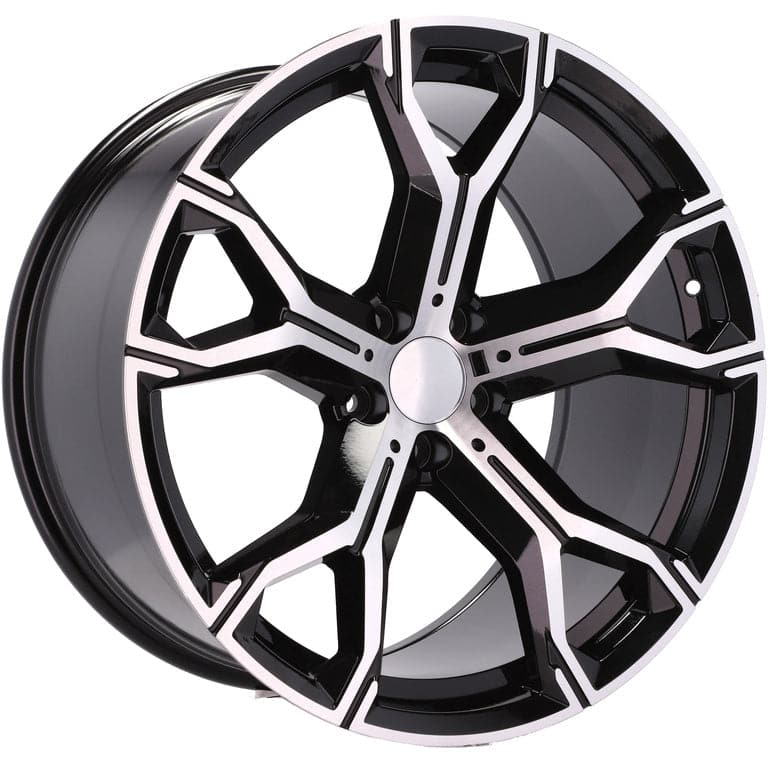 Racingline B5498 21x10.5 5x120 ET40 Black Polished BMW - Wheelsup.sk