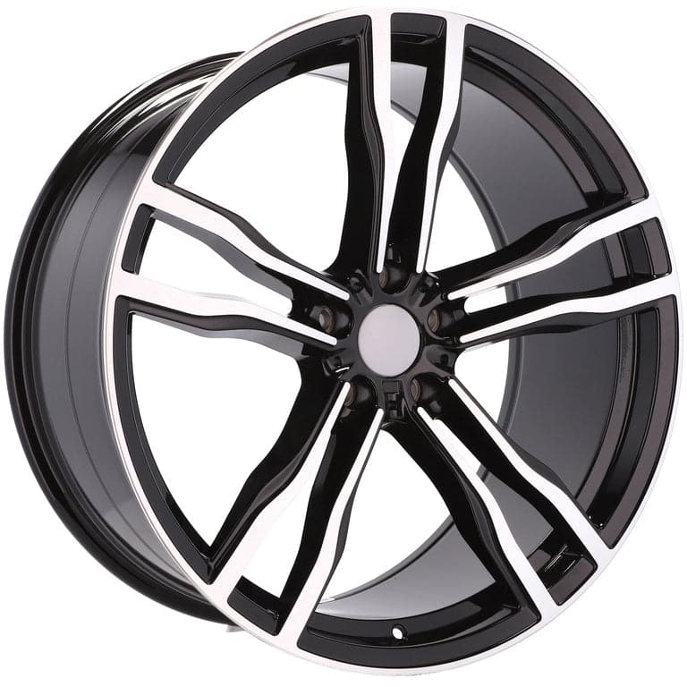 Racingline BY588 21x10.5 5x120 ET45 Black Polished BMW - Wheelsup.sk