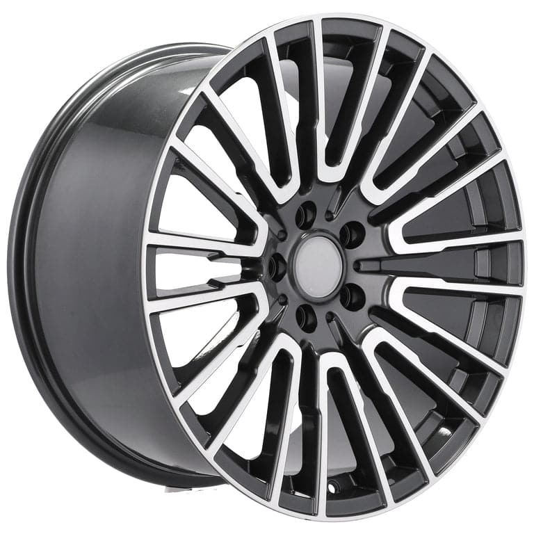 Racingline A1242 20x8.5 5x120 ET25 Grey Polished & Powder Coating BMW - Wheelsup.sk