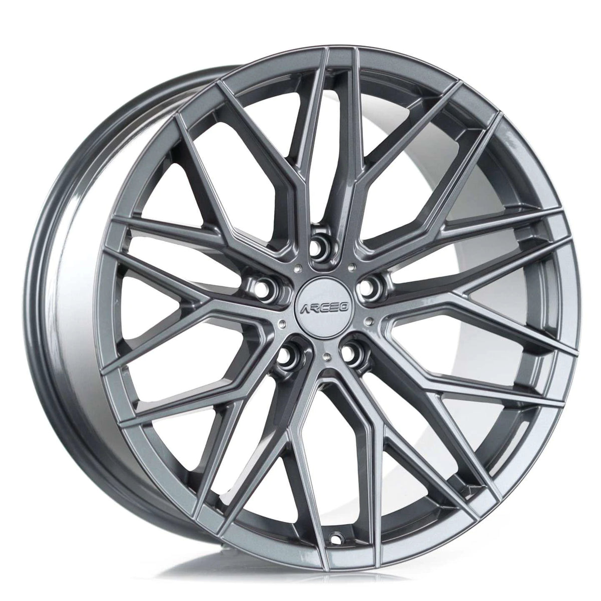 Alu kola Arceo VALENCIA 8.5x19 5x112 ET35 Titanium Silver | Wheelsup.cz