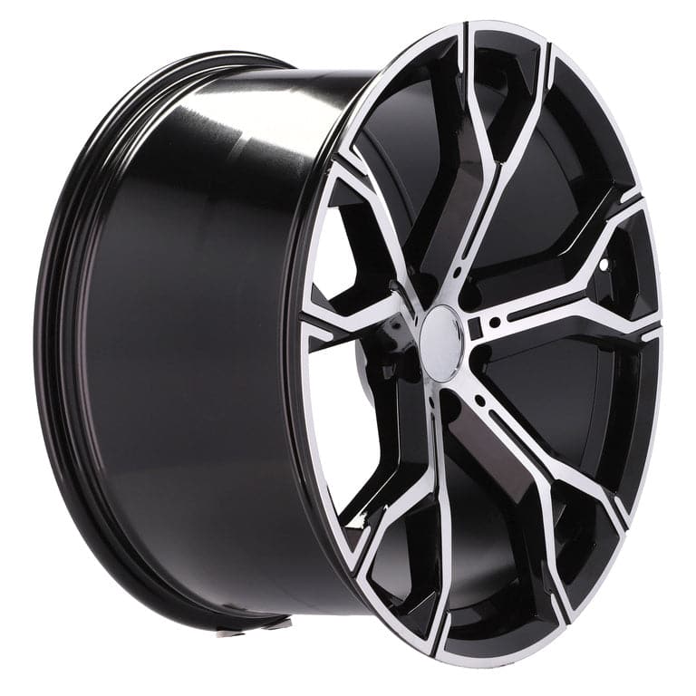 Racingline B5498 21x9.5 5x112 ET37 Black Polished BMW - Wheelsup.sk