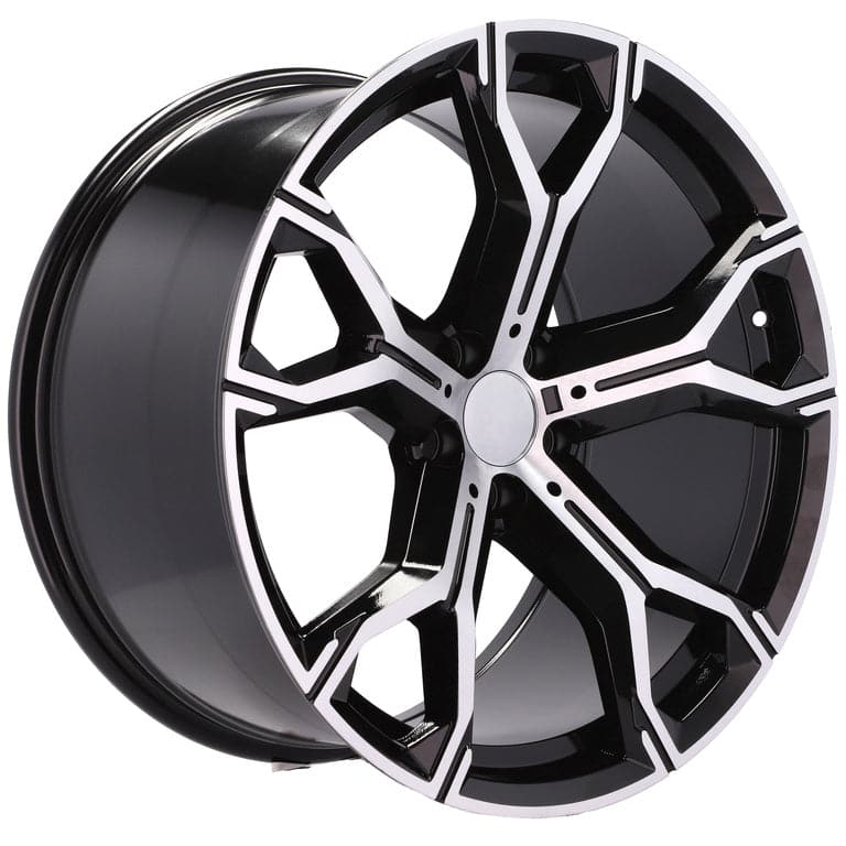Racingline B5498 21x9.5 5x112 ET37 Black Polished BMW - Wheelsup.sk