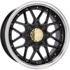 Alu disky HAXER HX025 10x18 5x120/112 ET15 74.1 Čierna