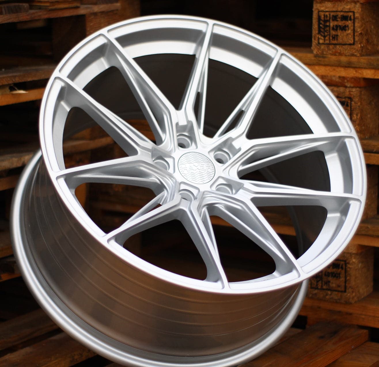 HAXER HX036 19x8.5 5x112 ET25 Silver Shining - Wheelsup.sk