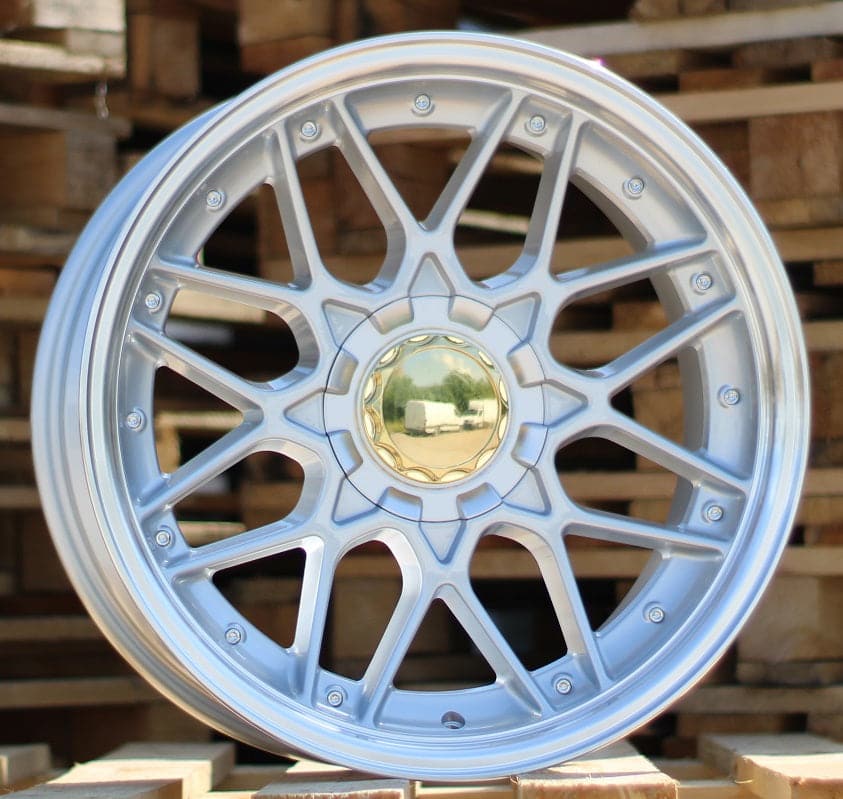 HAXER HX025 18x10 10x120 ET15 Silver & Polished Lip - Wheelsup.sk