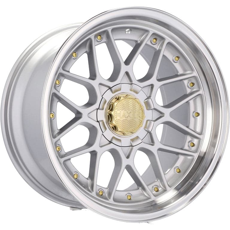 HAXER HX025 18x10 10x120 ET15 Silver & Polished Lip - Wheelsup.sk