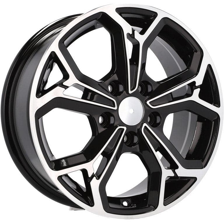 Alu kola pro Kia FE190 7.5x18 5x114.3 ET51 67.1 Black Polished | Wheelsup.cz