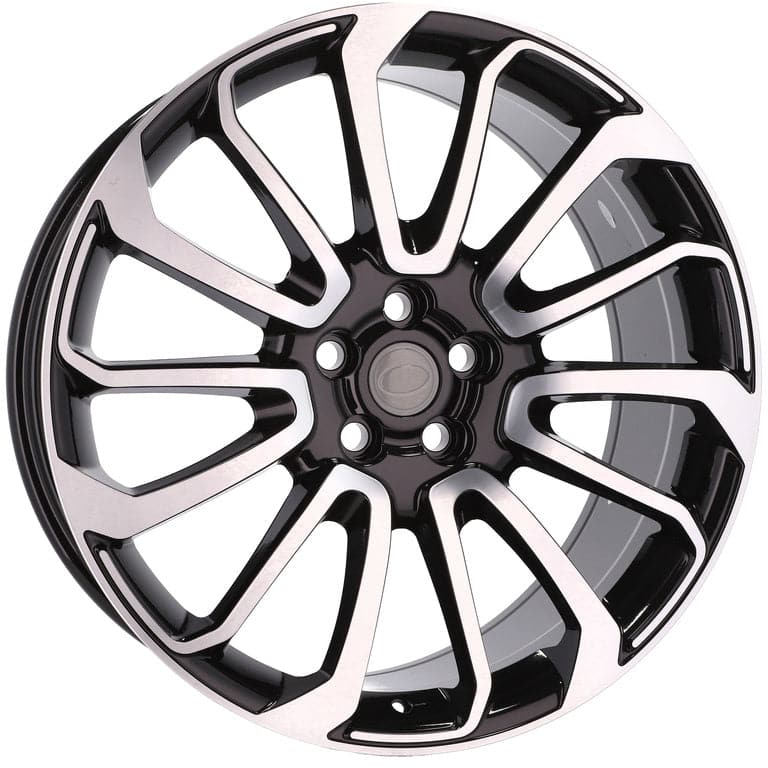 Racingline BY959 21x9.5 5x120 ET49 Black Polished Land Rover - Wheelsup.sk