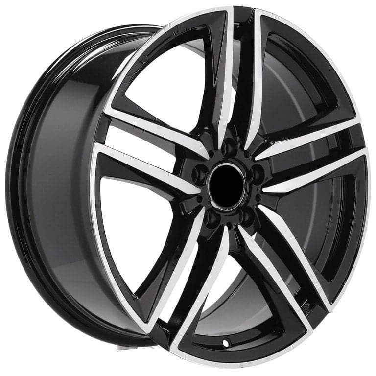 Racingline B1558 19x8.5 5x112 ET43 Black Polished Mercedes - Wheelsup.sk