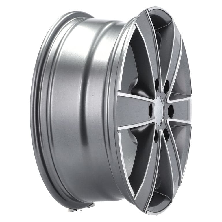 Racingline BK474 17x7 6x130 ET50 Grey Polished Mercedes - Wheelsup.sk