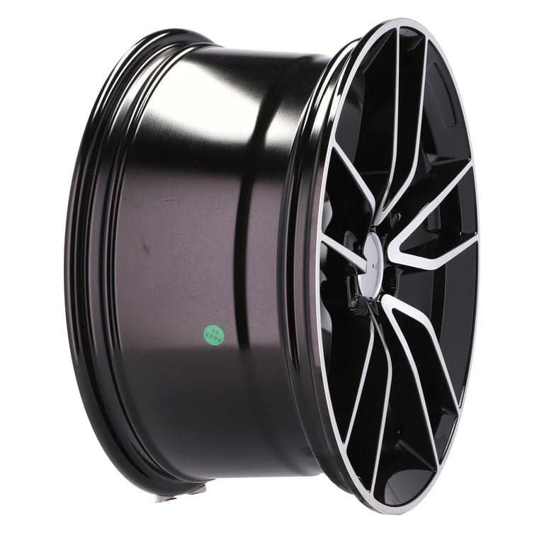 Racingline B5461 18x8 5x112 ET43 Black Polished Mercedes - Wheelsup.sk