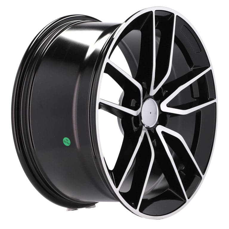 Racingline B5461 18x9 5x112 ET45 Black Polished Mercedes - Wheelsup.sk