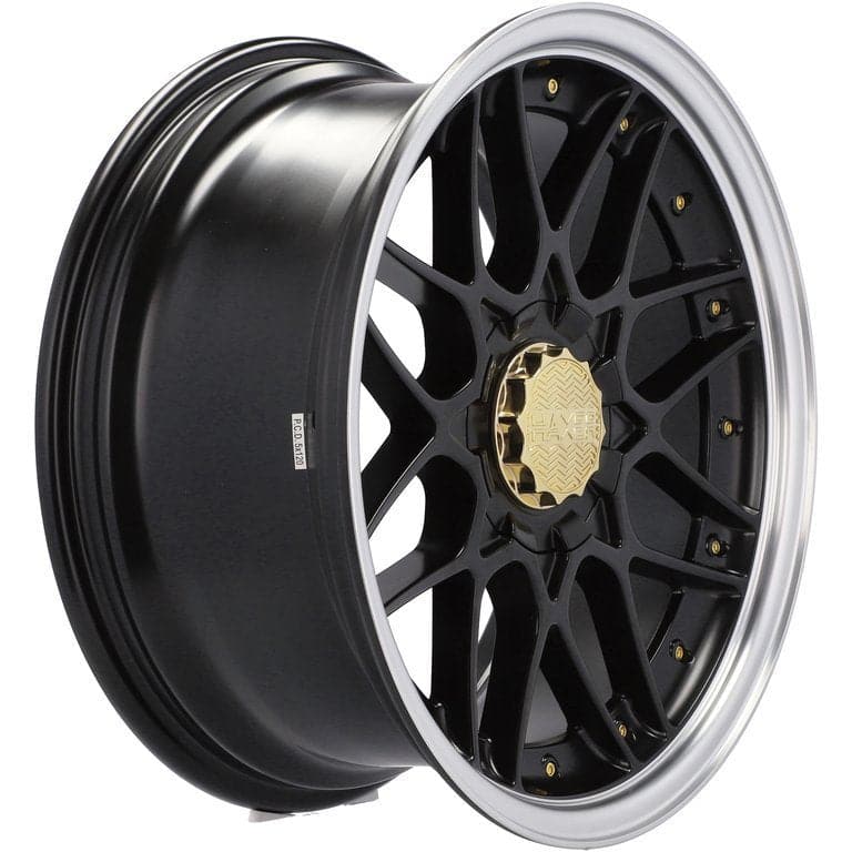 Racingline B1048 18x9.5 5x112 ET35 Black Polished & Powder Coating Mercedes - Wheelsup.sk