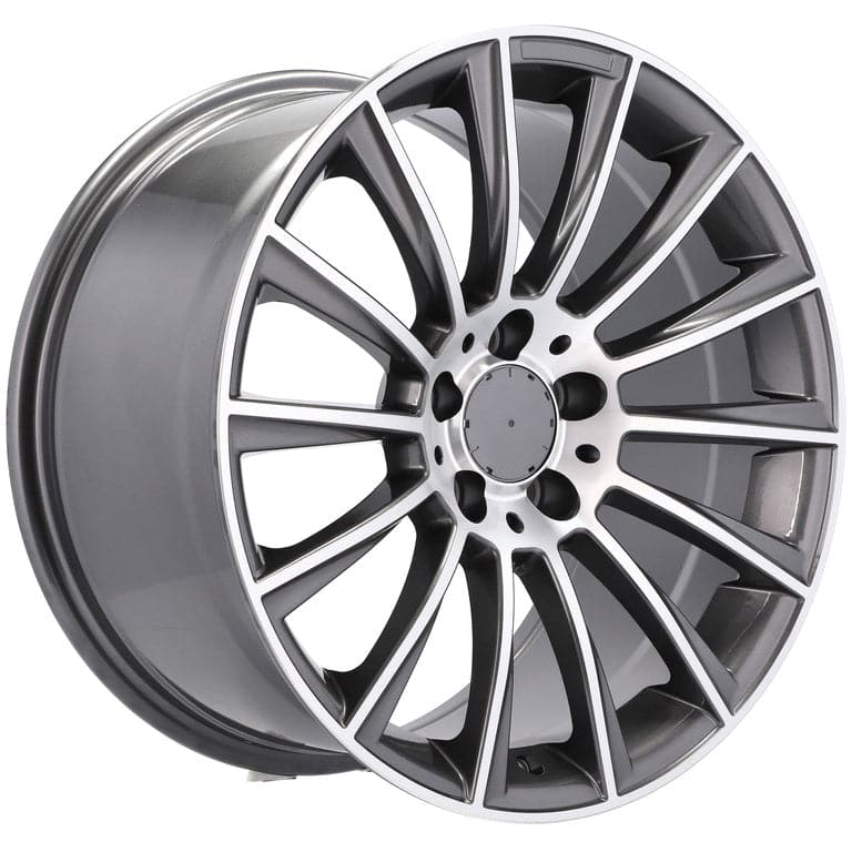 Racingline B1048 18x9.5 5x112 ET48 Grey Polished Mercedes - Wheelsup.sk