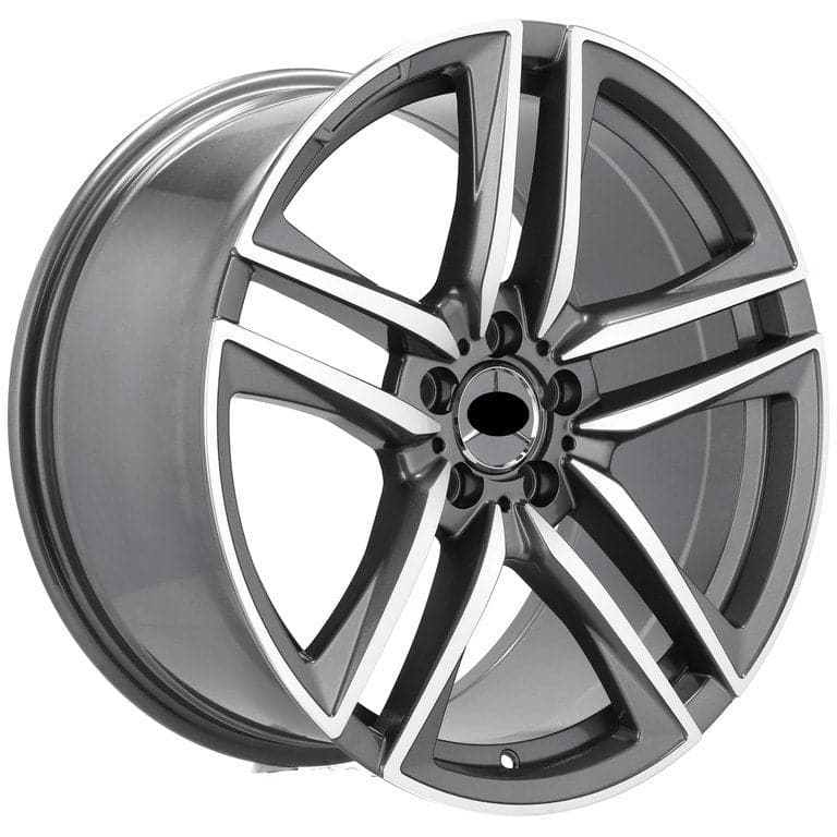 Racingline B1558 19x9.5 5x112 ET45 Grey Polished Mercedes - Wheelsup.sk